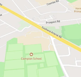 map for The Campion School