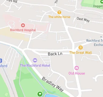 map for Rochford Womens Institute