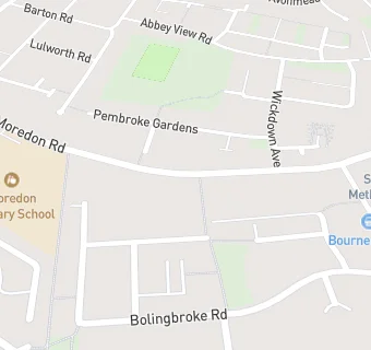 map for Sodexo Ltd (@Moredon Primary School)