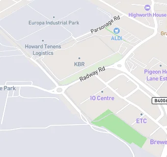 map for BWT UK Ltd