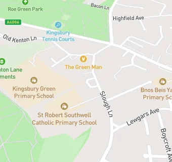 map for St Robert Southwell RC School & Nursery- Compass Group