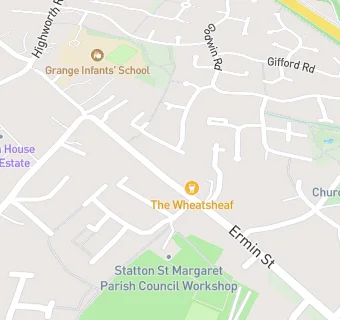 map for The Wheatsheaf