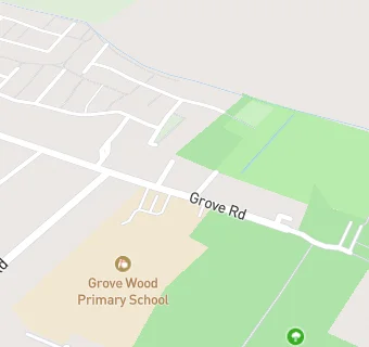 map for Grove Wood Primary School