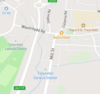 map for Tonyrefail Store