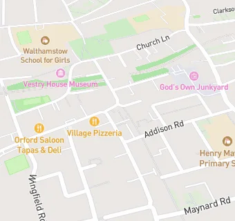 map for CGL Waltham Forest