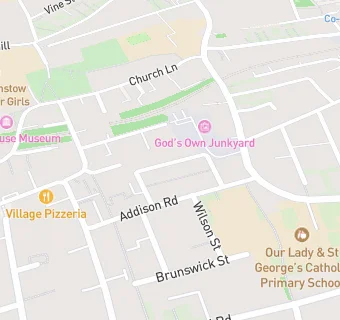 map for Addison Road Medical Practice