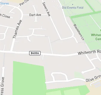 map for 130 Whitworth Road