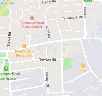 map for Tottenham Cafe