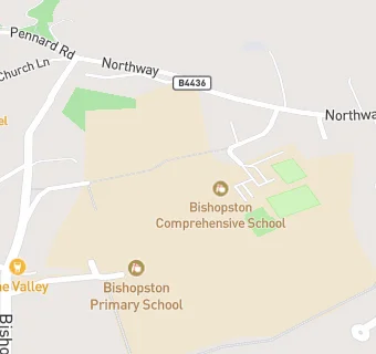 map for Bishopston Comprehensive School