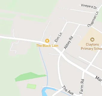 map for Abbotsbrook Pre-School