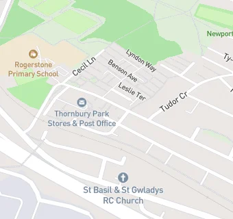 map for Cefn Wood Baptist Church