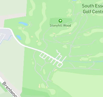 map for The South Essex Golf Club ( Heron Country Club)