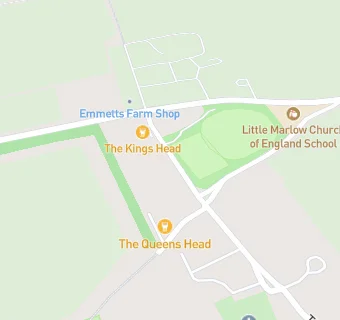 map for Kings Head Public House