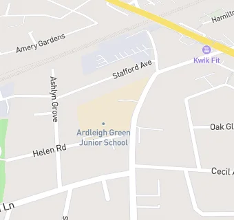 map for Ardleigh Green Infant School (Ardleigh Green Learning Federation)