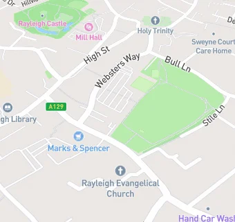 map for Audley Mills Surgery