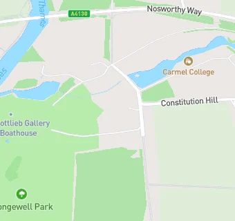 map for Carmel College