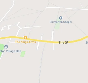 map for Didmarton Village Hall