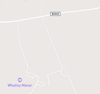 map for Whatley Manor