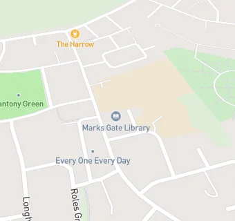 map for Marks Gate Hub