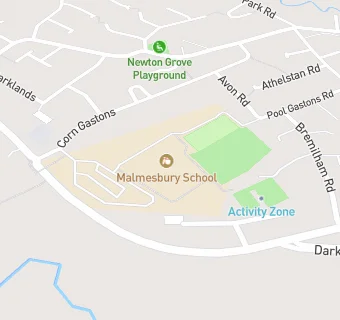 map for Malmesbury School