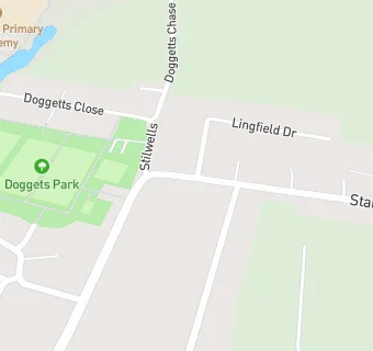 map for Rochford Bowling Club