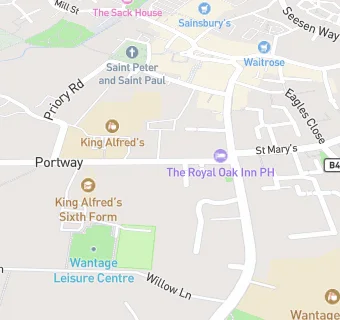 map for Portway Dental Care