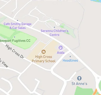 map for High Cross Primary