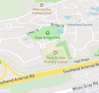 map for Noak Bridge Primary School