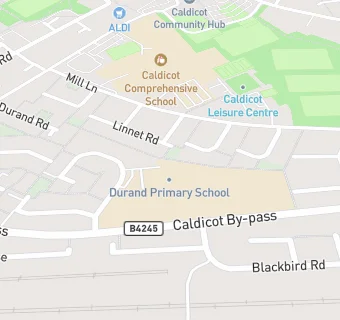 map for Durand Primary School