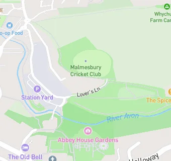 map for Malmesbury Cricket Club