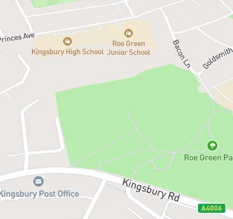 map for Southover Partnership School