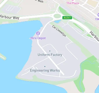 map for Watersports Port Talbot