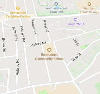 map for Emmanuel Community School