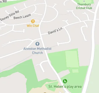 map for St Helen's Pre- School