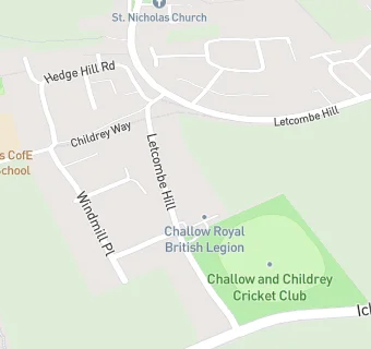 map for Challows Royal British Legion Club Ltd