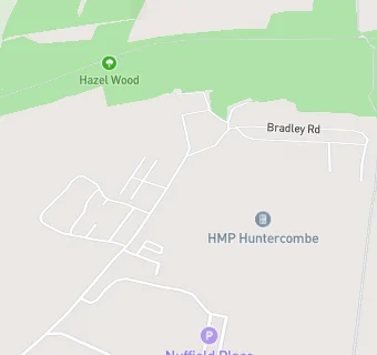 map for HMP Huntercombe