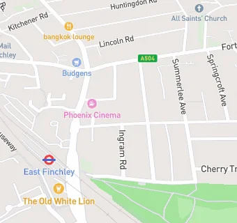 map for East Finchley Medical Centre