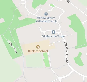 map for Burford School