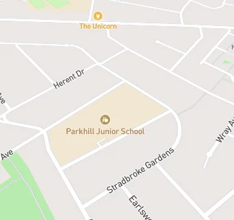 map for Parkhill Infants' School