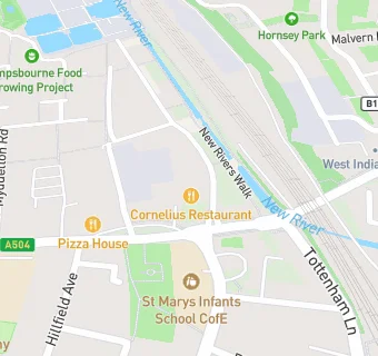 map for Cornelius Restaurant