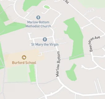 map for St Marys Pre School