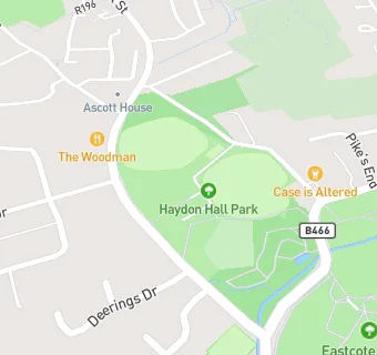 map for Eastcote Cricket Club