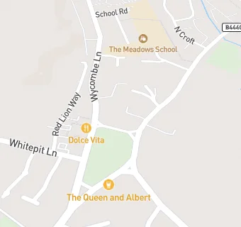 map for Bourne End And Wooburn Green Medical Centre