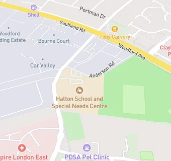 map for Hatton School and Special Needs Centre