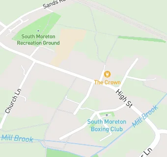 map for South Moreton Primary School