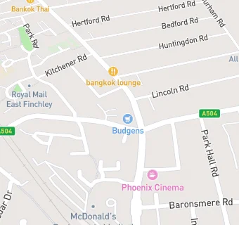 map for Budgens