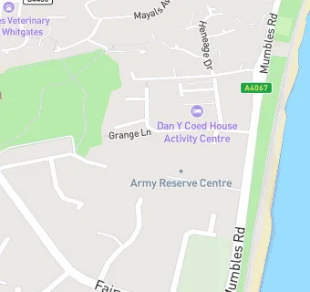 map for TA Centre