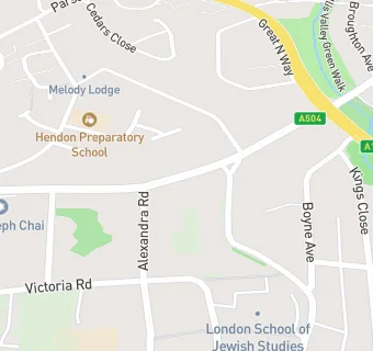 map for Hillview Surgery