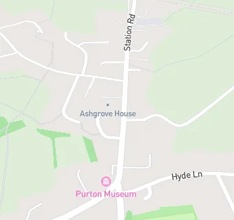 map for Ashgrove House Nursing Home