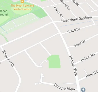 map for Headstone Lawn Tennis Club